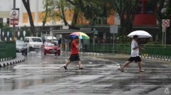 气象署发布大雨预警